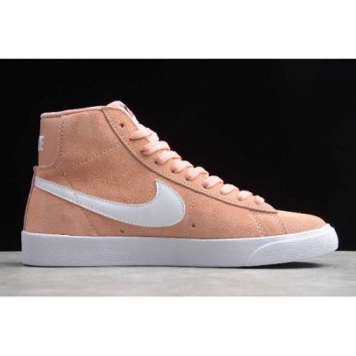 Nike Bayan Blazer Mid Qs Hh Pembe Kaykay Ayakkabı Türkiye - MMBH4SKV